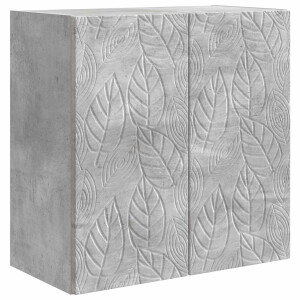 vidaXL Wandkast Betongrijs 59 x 31 x 60 cm Bewerkt hout