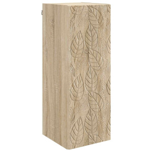 vidaXL Wandkast Sonoma Eiken 33 x 34,5 x 90 cm Bewerkt hout