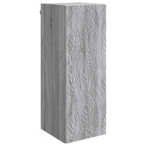 vidaXL Wandkast Grijs Sonoma 33 x 34,5 x 90 cm Bewerkt hout
