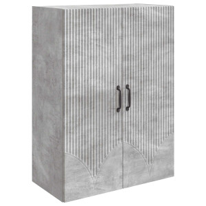 vidaXL Wandkast Betongrijs 66 x 34,5 x 90 cm Bewerkt hout