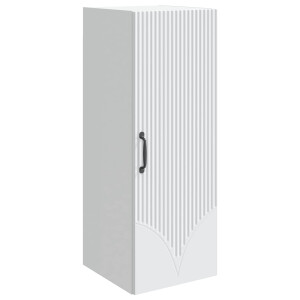 vidaXL Wandkast Wit 33 x 34,5 x 90 cm Bewerkt hout