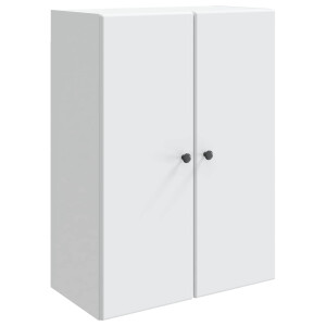 vidaXL Wandkast Wit 66 x 34,5 x 90 cm Bewerkt hout