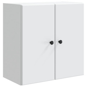 vidaXL Wandkast Wit 59 x 31 x 60 cm Bewerkt hout