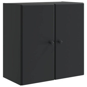 vidaXL Wandkast Zwart 59 x 31 x 60 cm Bewerkt hout