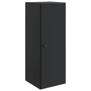 vidaXL Wandkast Zwart 33 x 34,5 x 90 cm Bewerkt hout