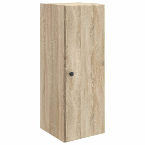 vidaXL Wandkast Sonoma Eiken 33 x 34,5 x 90 cm Bewerkt hout