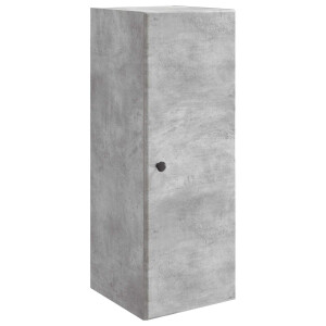 vidaXL Wandkast Betongrijs 33 x 34,5 x 90 cm Bewerkt hout