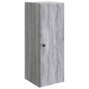 vidaXL Wandkast Grijs Sonoma 33 x 34,5 x 90 cm Bewerkt hout