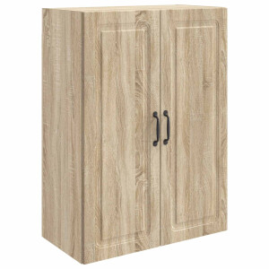 vidaXL Wandkast Sonoma Eiken 66 x 34,5 x 90 cm Bewerkt hout