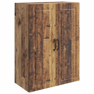 vidaXL Wandkast Oud hout 66 x 34,5 x 90 cm Bewerkt hout