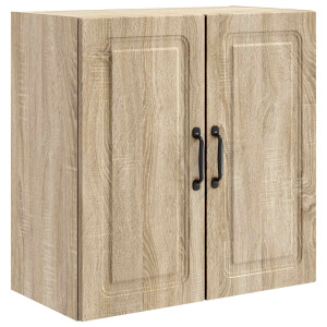 vidaXL Wandkast Sonoma Eiken 59 x 31 x 60 cm Bewerkt hout