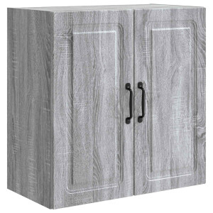 vidaXL Wandkast Grijs Sonoma 59 x 31 x 60 cm Bewerkt hout