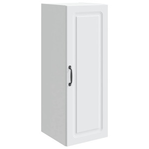 vidaXL Wandkast Wit 33 x 34,5 x 90 cm Bewerkt hout