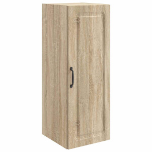 vidaXL Wandkast Sonoma Eiken 33 x 34,5 x 90 cm Bewerkt hout