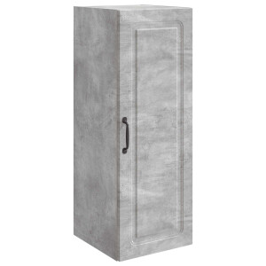 vidaXL Wandkast Betongrijs 33 x 34,5 x 90 cm Bewerkt hout