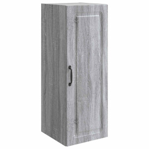 vidaXL Wandkast Grijs Sonoma 33 x 34,5 x 90 cm Bewerkt hout