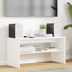 vidaXL TV-kast Wit 80 x 35 x 40 cm Bewerkt hout