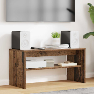 vidaXL TV-kast Oudhout 80 x 35 x 40 cm Bewerkt hout