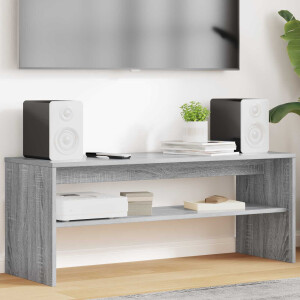 vidaXL TV-kast Grijs Sonoma 100 x 35 x 40 cm Bewerkt hout
