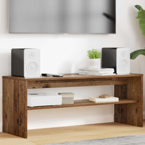 vidaXL TV-kast Oudhout 100 x 35 x 40 cm Bewerkt hout