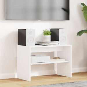 vidaXL TV-kast Wit 60 x 30 x 40 cm Bewerkt hout