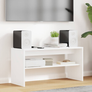 vidaXL TV-kast Wit 80 x 30 x 40 cm Bewerkt hout