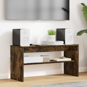 vidaXL TV-kast Gerookt eiken 80 x 30 x 40 cm Bewerkt hout