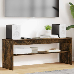 vidaXL TV-kast Gerookt eiken 100 x 30 x 40 cm Bewerkt hout
