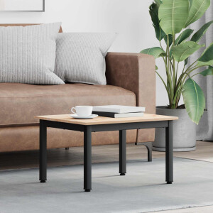vidaXL Salontafel Naturel 60 x 50 x 36 cm Massief grenenhout