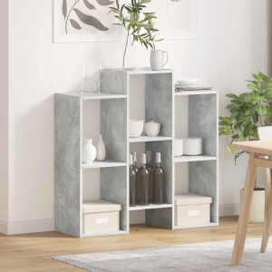 vidaXL Dressoir Beton Grijs 90 x 30 x 90 cm