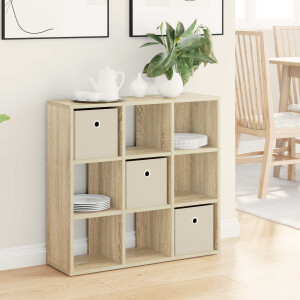 vidaXL Dressoir met lade Sonoma Eiken 73,5 x 24 x 69,5 cm