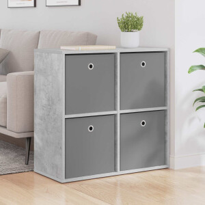 vidaXL Dressoir met lade Beton Grijs 68,5 x 32 x 67 cm