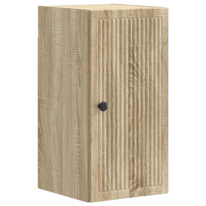 vidaXL Badkamer wandkast EDE Sonoma Eiken 30 x 31 x 59 cm Bewerkt hout