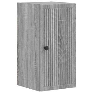 vidaXL Badkamer wandkast EDE Grijs Sonoma 30 x 31 x 59 cm Bewerkt hout