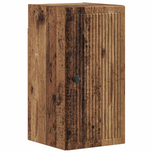 vidaXL Badkamer wandkast EDE Oud hout 30 x 31 x 59 cm Bewerkt hout