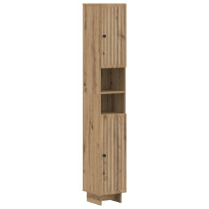 vidaXL Badkamerkast met Open Plank EDE Artisanaal eiken