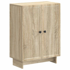 vidaXL Badkamer Opbergkast EDE Sonoma Eiken 59,5 x 31 x 80 cm