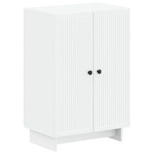 vidaXL Schoenenkast EDE 59,5 x 39,5 x 90 cm Bewerkt hout Wit
