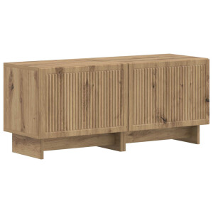 vidaXL Tv-meubel Artisanaal eiken Bewerkt hout