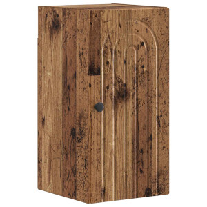 vidaXL Badkamer wandkast ALKMAAR Oud hout 30 x 31 x 59 cm Bewerkt hout