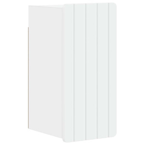 vidaXL Badkamer wandkast ZWOLLE Wit 30 x 31 x 63 cm Bewerkt hout