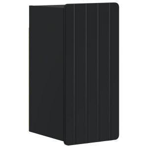 vidaXL Badkamer wandkast ZWOLLE Zwart 30 x 31 x 63 cm Bewerkt hout