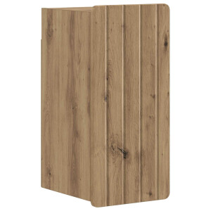 vidaXL Badkamer wandkast ZWOLLE Artisanaal eiken 30 x 31 x 63 cm