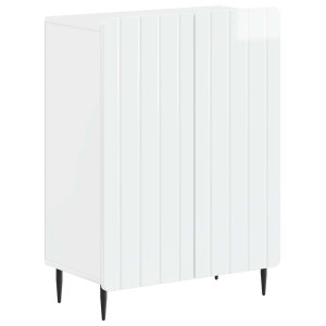 vidaXL Badkamer Opbergkast ZWOLLE Hoogglans Wit 59,5 x 31 x 79,5 cm