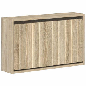 vidaXL Wandgemonteerde Schoenkast ZWOLLE 71 x 17 x 43 cm Bewerkt hout