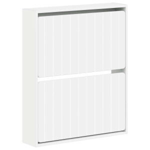 vidaXL Wandgemonteerde Schoenkast ZWOLLE 71 x 17 x 86 cm Bewerkt hout