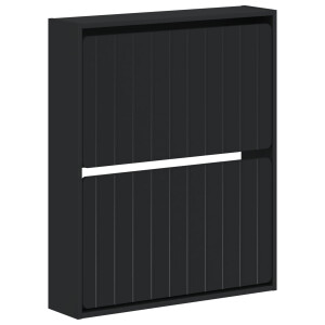 vidaXL Wandgemonteerde Schoenkast ZWOLLE 71 x 17 x 86 cm Bewerkt hout