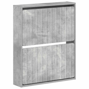 vidaXL Wandgemonteerde Schoenkast ZWOLLE 71 x 17 x 86 cm Bewerkt hout