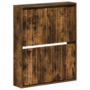 vidaXL Wandgemonteerde Schoenkast ZWOLLE 71 x 17 x 86 cm Bewerkt hout