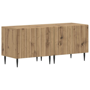 vidaXL Tv-meubel Artisanaal eiken Bewerkt hout